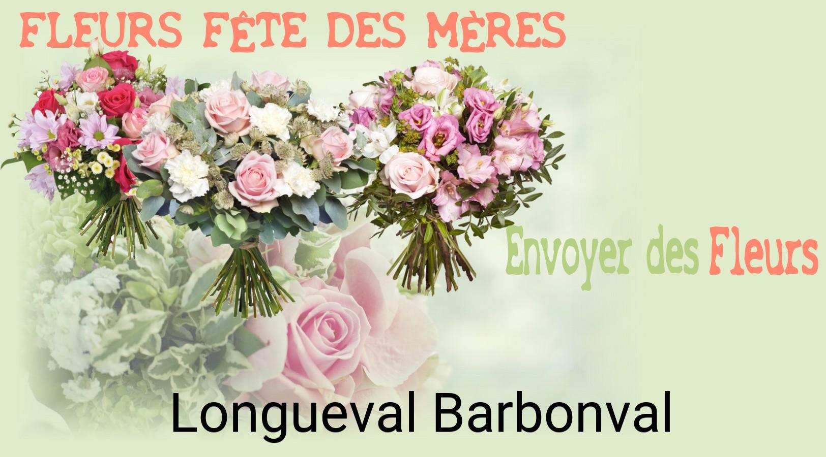 Bouquet de Fête des Mères livré à Longueval-Barbonval